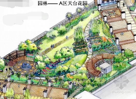 某小区天台花园——温馨的格调